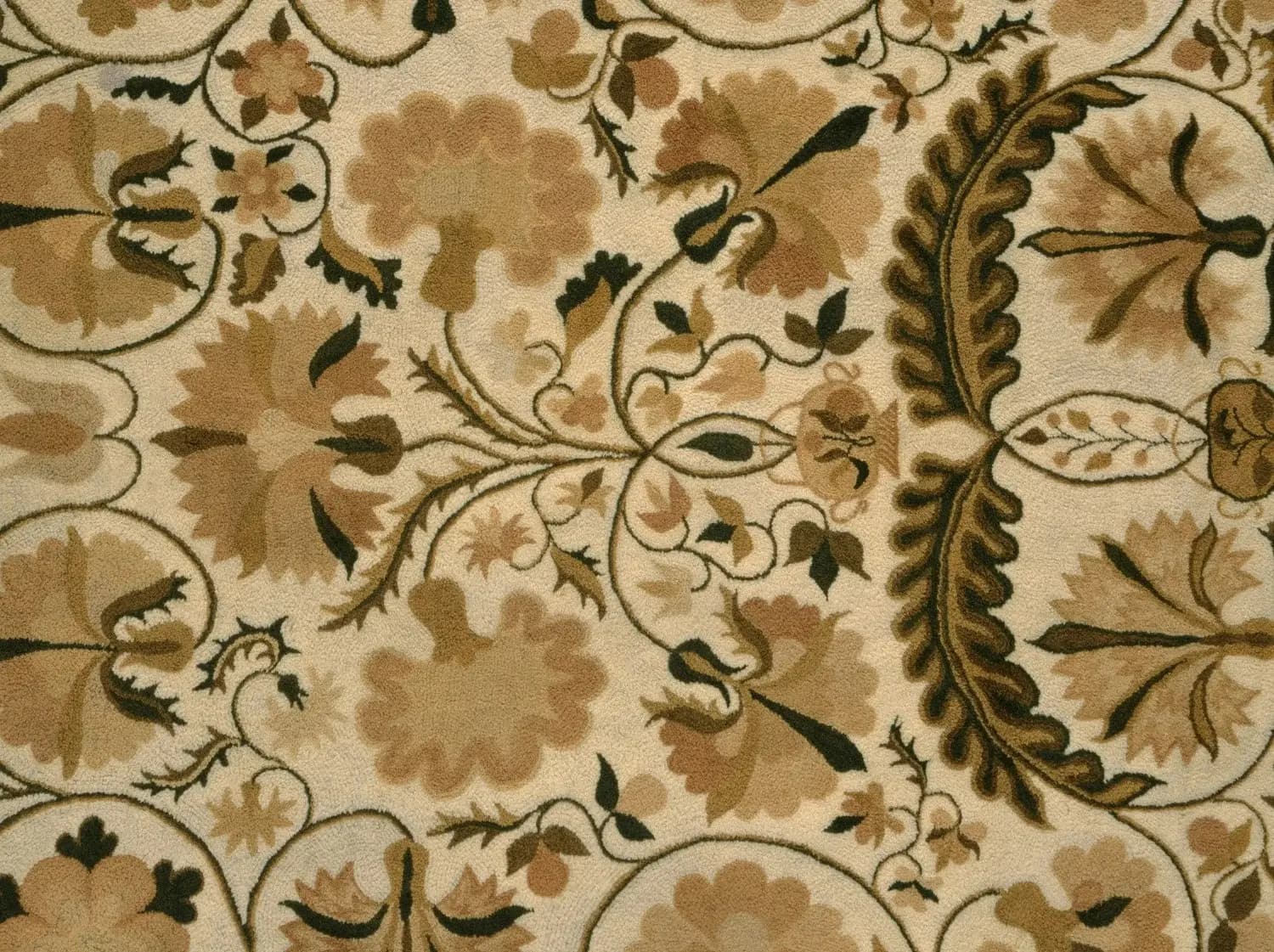 Handcrafted Indian carpet
