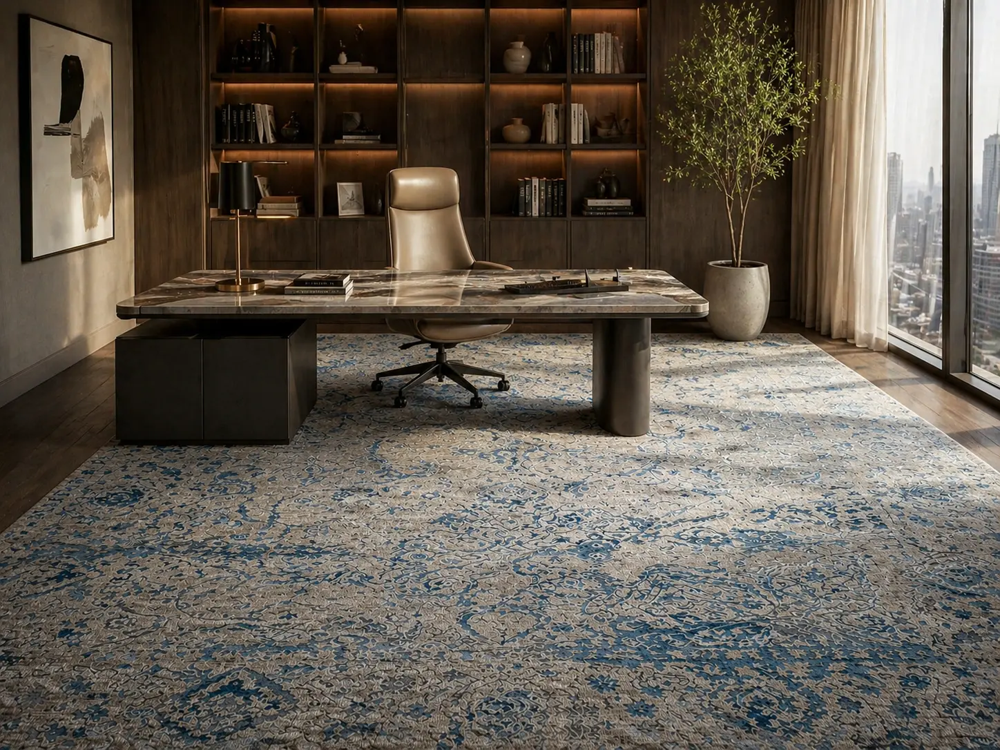 Silk & Jute Carpets lifestyle setting