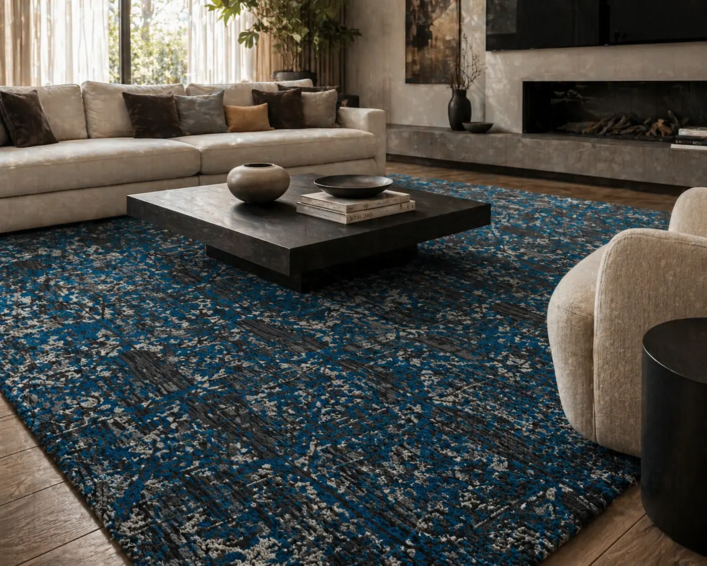 Hand Tufted Carpets lifestyle setting